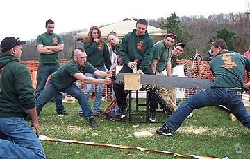Pioneer Woodsmen's team members