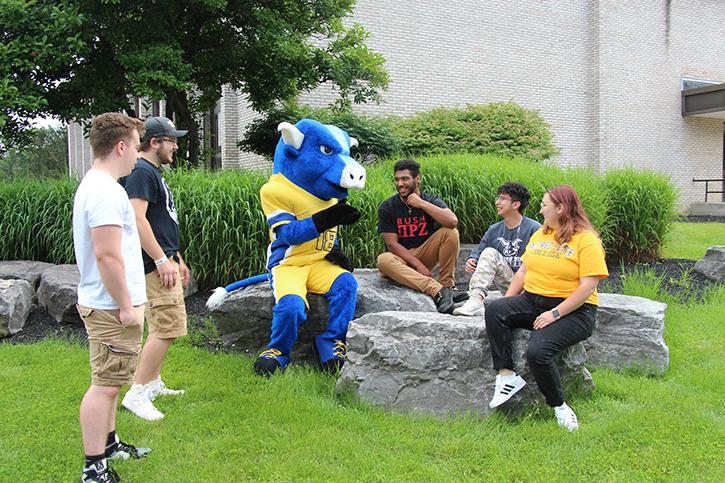 Sept 2021 Big Blue and Students