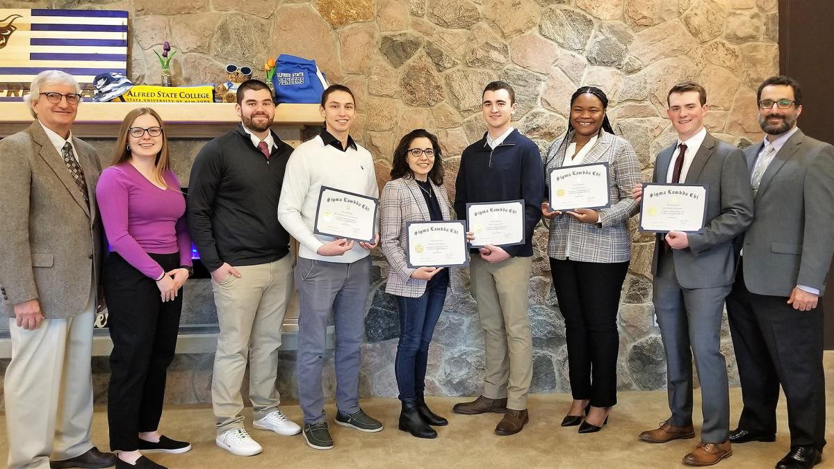 The 2023 Sigma Lambda Chi induction class