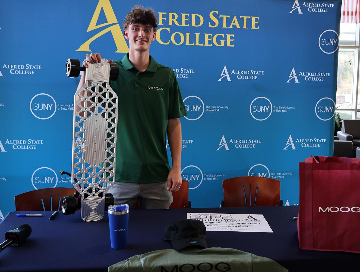 student at signing day