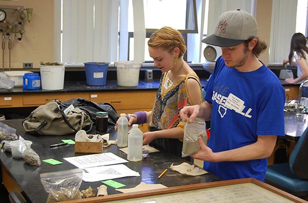 Soils clinic students