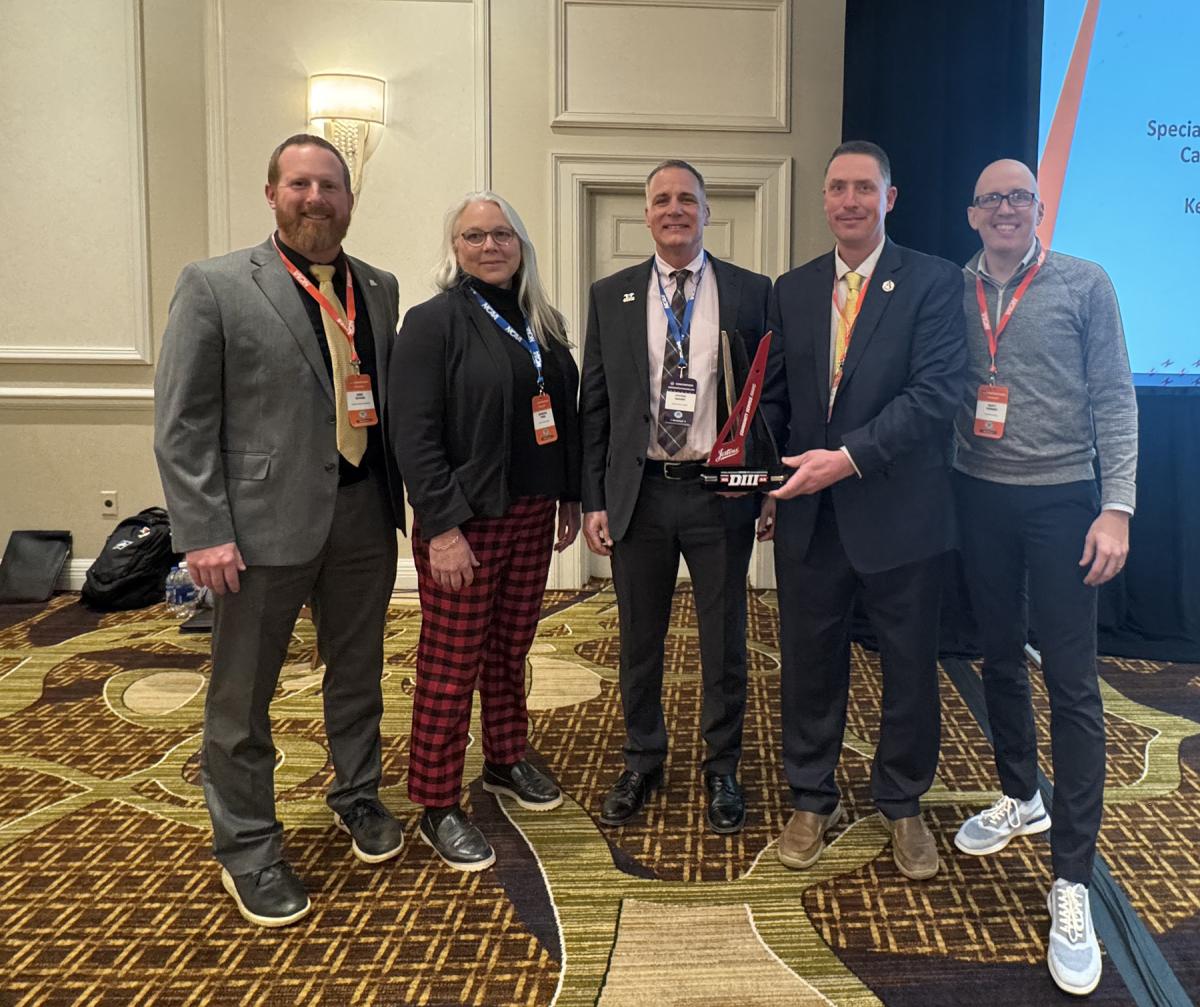 Alfred State administration accepts award