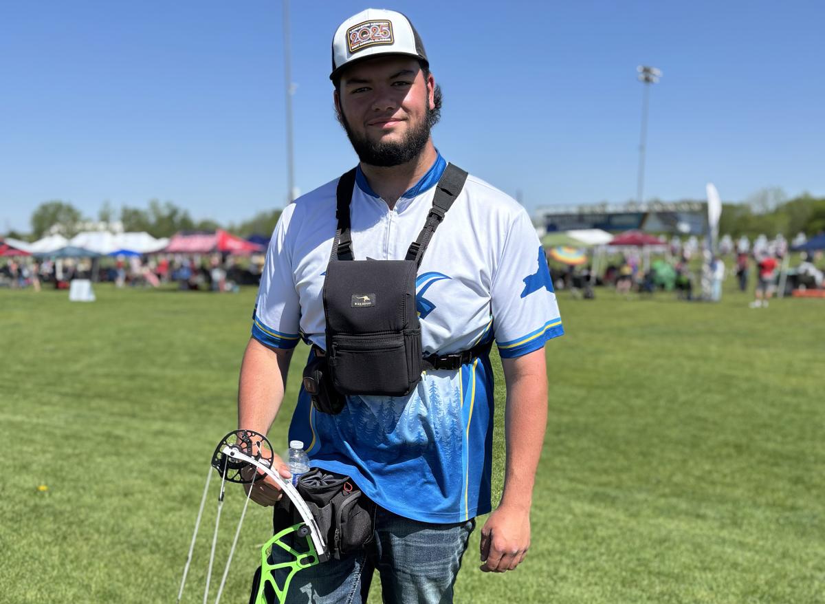 Brandon Stanton at National Archery Championships