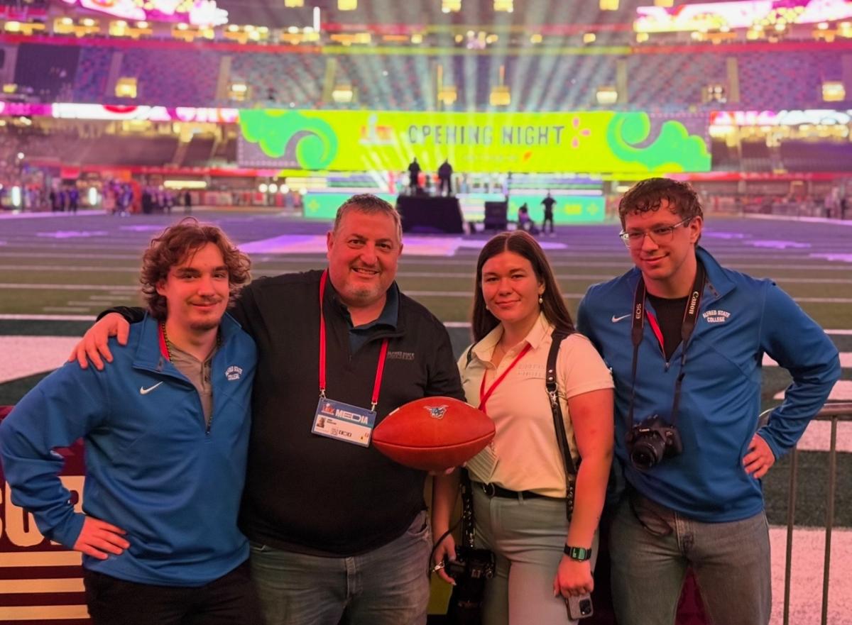 ASC students at the Super Bowl