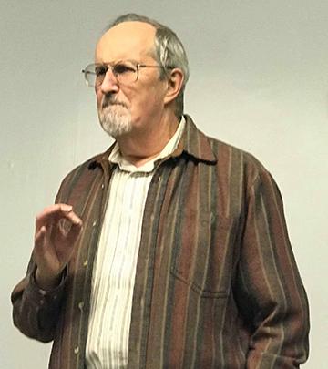 Terry Morgan at Burns Supper 2020