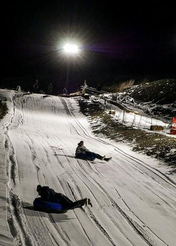 tubing hill