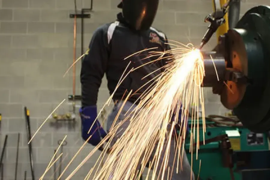 welder at work