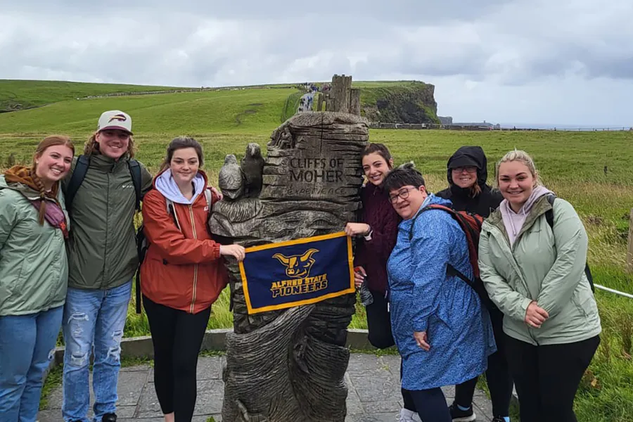 Nursing students in Ireland