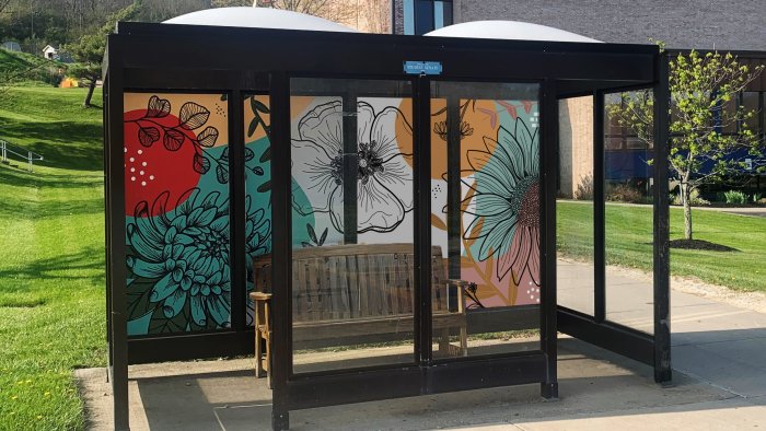 Creative energy on the college campus is evidenced by new Alfred State student artwork to further beautify the Alfred and Wellsville campuses.
