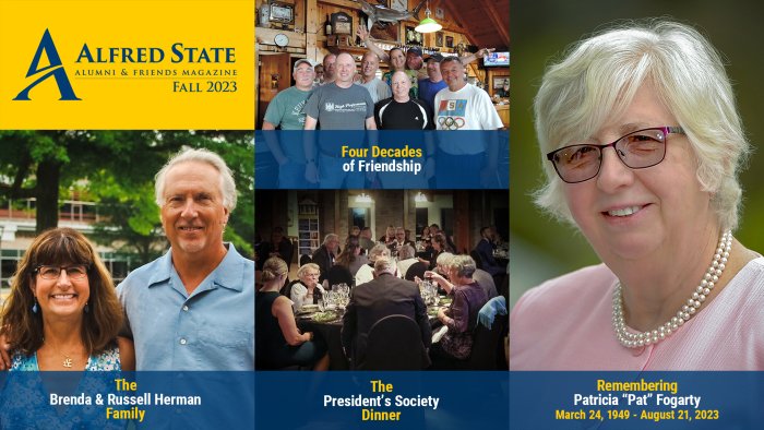 The fall 2023 Alumni & Friends Friends magazine features the latest college news.