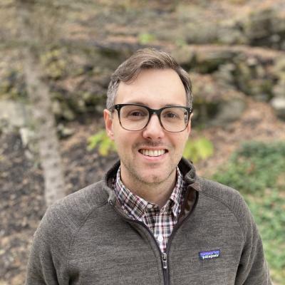 Dr. Travis Matteson, smiling