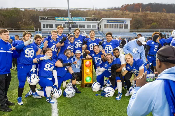 On the football field, Noah Currier led the way for the 5-5 Pioneers as they battled in the Empire 8 for the first time. Currier was named first team running back and all-purpose and second team return specialist.