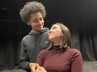 The lead actors of Alfred State's version of "Rodgers & Hammerstein's Cinderella - Enchanted Edition.