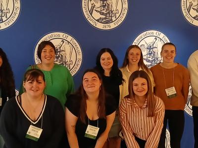 Students attend forensic science conference