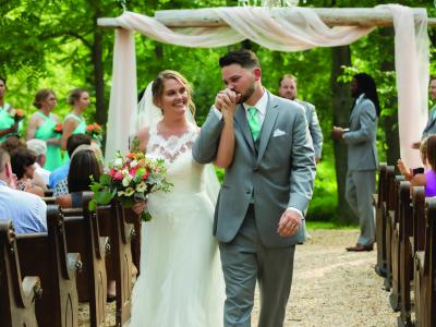 Matt and Nicole DiRado met at Alfred State and were married in July 2018