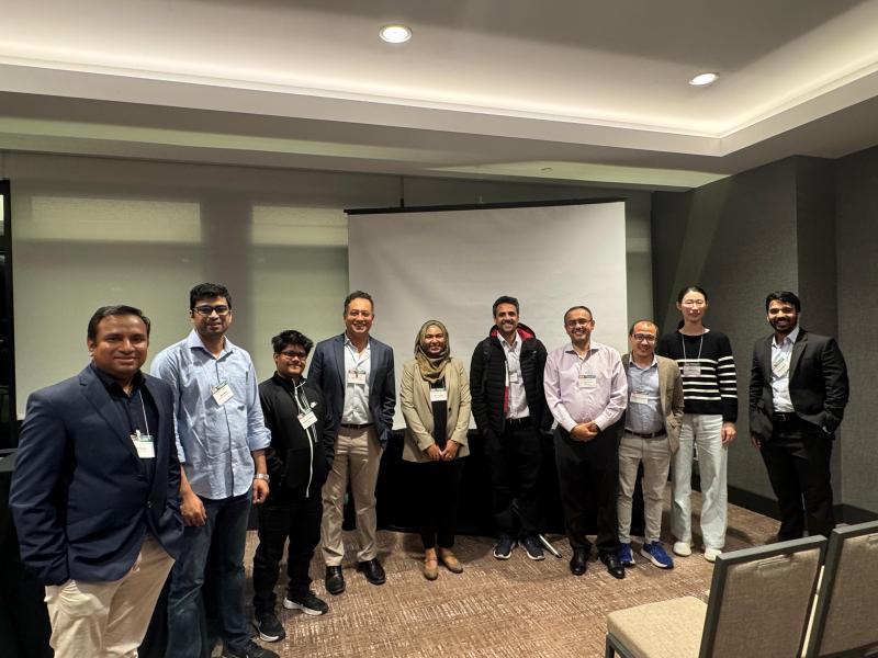 ASC professor presented at a conference