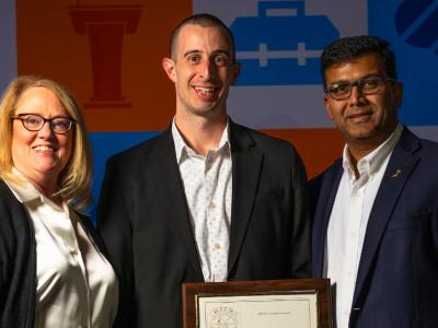 Ryan LaBrozzi receives recognition for graduation