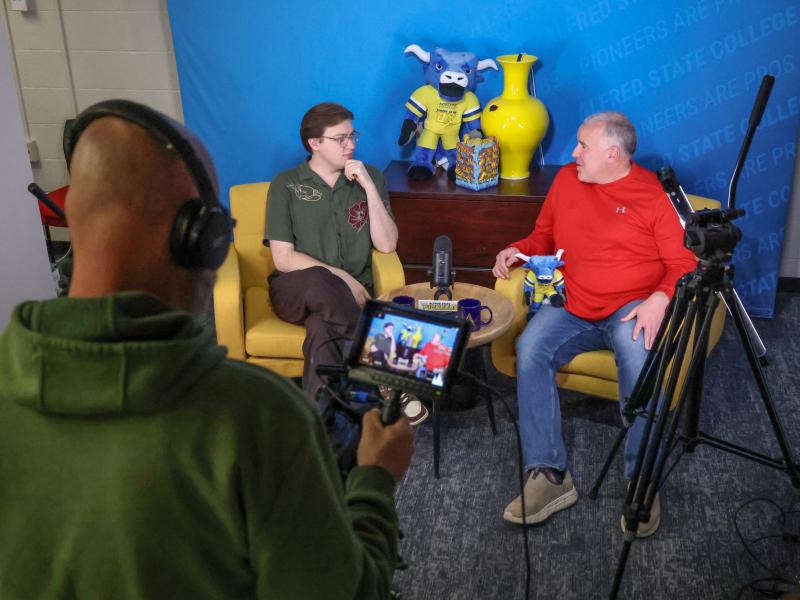 Behind the scenes of the Pioneer Pathways Podcast