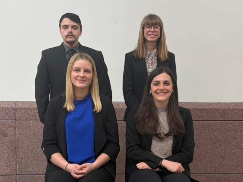 students that competed at National Dairy Challenge