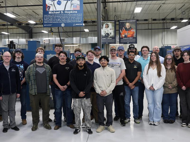 students visited Napoleon Engineering Services