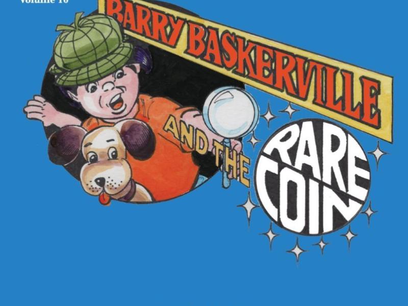 cover of the book "Barry Baskerville and the Rare Coin"