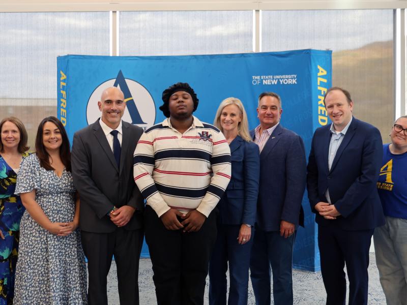 Students, staff, and elected officials at the ASAP|ACE Press Conference