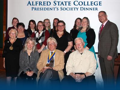 Bethesda Foundation members with Dr. Mauro