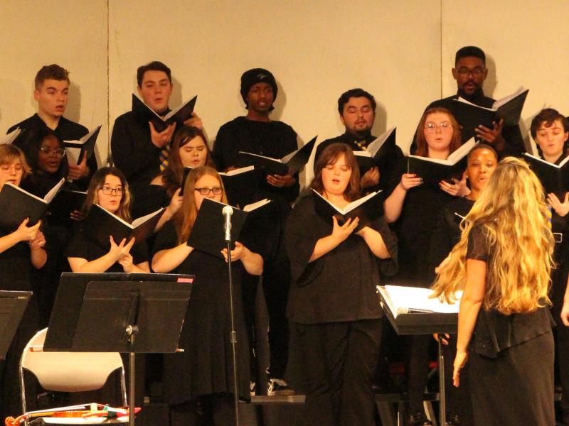 Alfred State Voices perform