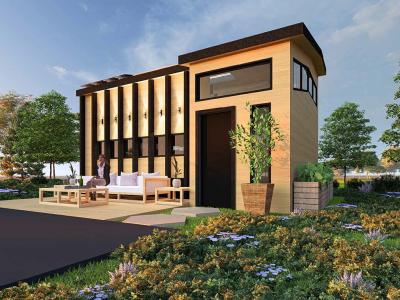 Student design for the El Camino Vision Plan