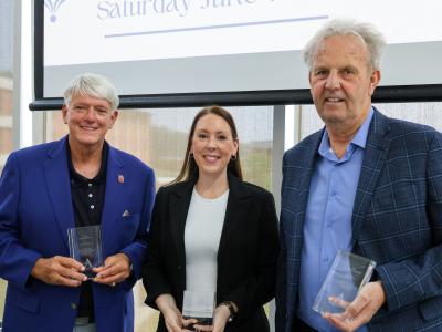 honorees at Reunion Weekend