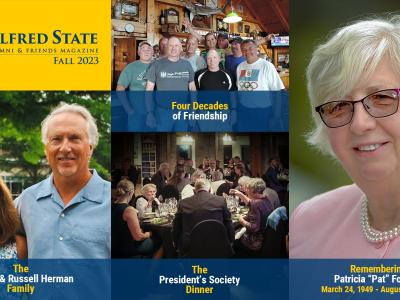 The fall 2023 Alumni & Friends Friends magazine features the latest college news.