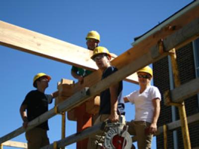 Arbor project at Wellsville campus