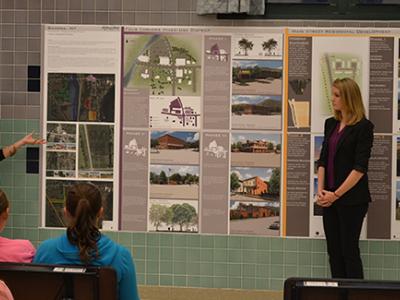 Architecture students in Savona