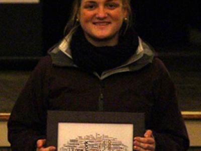 Ashley Ebel and award