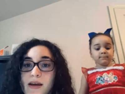 Ashley and Olivia Virtual Poetry Reading Photo