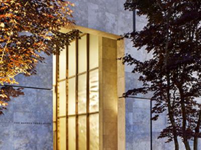 Barnes Entry at Dusk_TWBTA_Image by Michael Moran