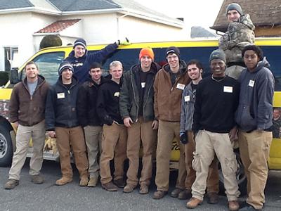 Building Trades Students  Alfred State