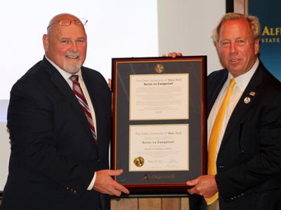 Burt Zweigenhaft Honorary Doctorate Presentation