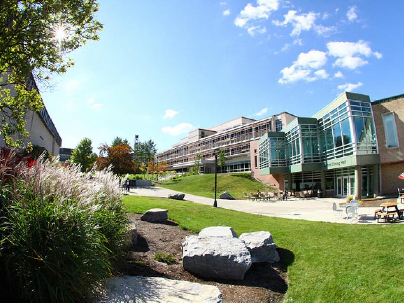 Campus photo of the spine