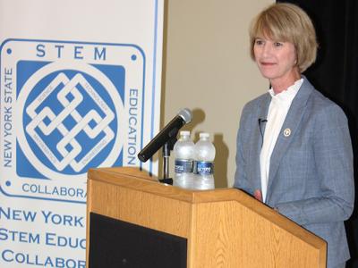 Chancellor Johnson at Alfred State