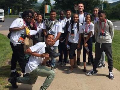 Channon Burroughs at NYSACAC Camp College Program