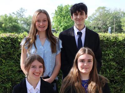 students that competed at Dairy Competition