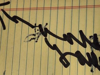 Derek writes "thank you"