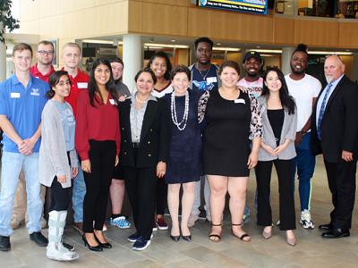 Dr. Tisch Visits Alfred State