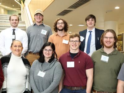 students that took spots in engineering poster presentations