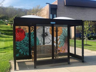Creative energy on the college campus is evidenced by new Alfred State student artwork to further beautify the Alfred and Wellsville campuses.