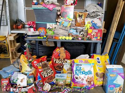 Food and Supply Drive Photo