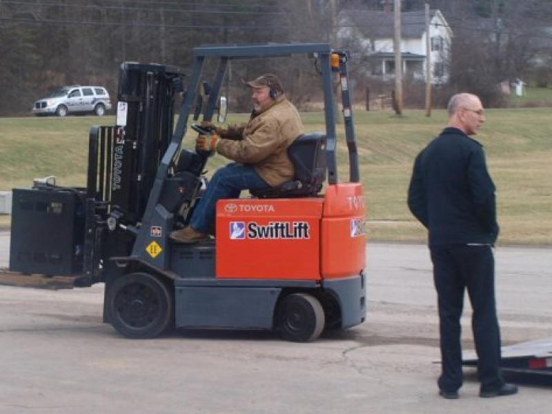 Forklift photo