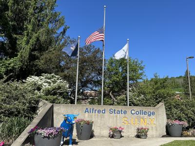 Alfred State front entrance