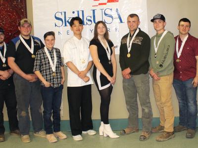 Winners of the 2024 SkillsUSA competition